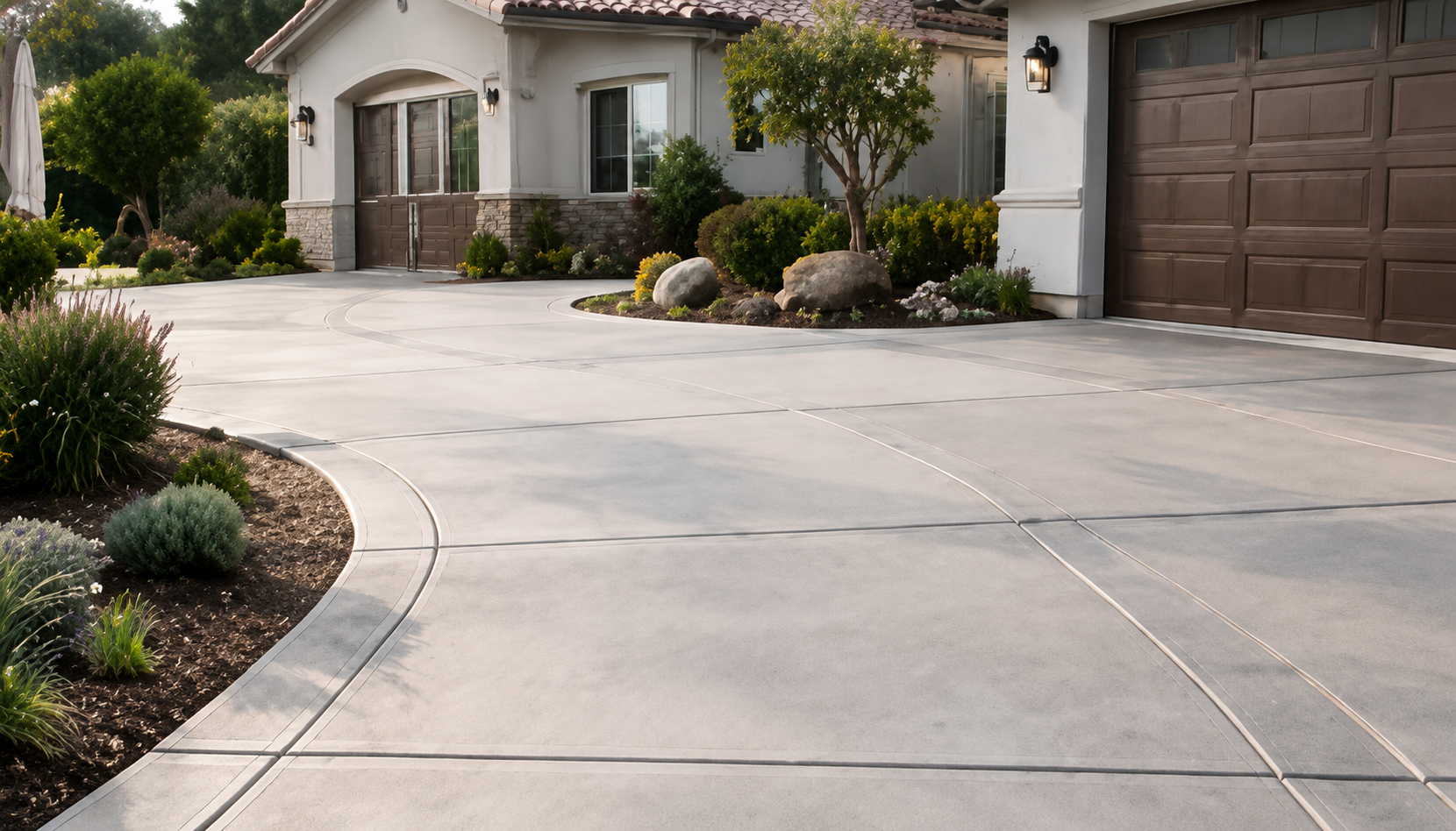Custom Concrete Driveway